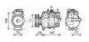 AVA QUALITY COOLING AIK341 Compressor, air conditioning